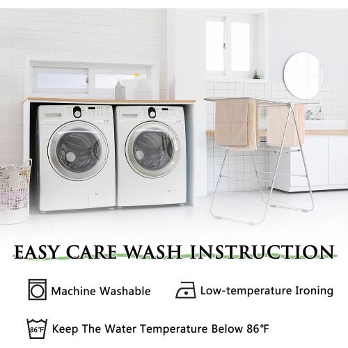 KGORGE 100% Blackout Curtains Liners - Sunlight Block Insulated Window Drapery Liner Thermal Insulation Drapes, Lining Easy Installation, Bonus Hooks Included (2 Pieces, 45 Wide by 77 Long, Black)