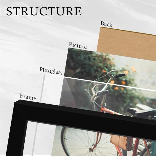 20x30 Poster Frame 2 Pack, 20 x 30 Picture Frame for Posters and Art Prints, Horizontal or Vertical Wall Mounting