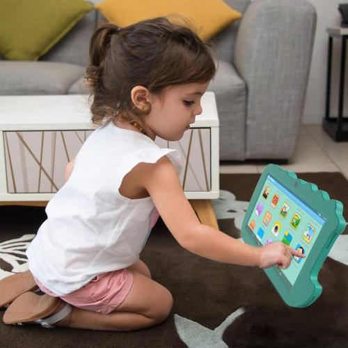 ATOZEE Kids Tablet, Toddler Tablet, 7 Tableta for Boys Girls, 32GB Android 12 Tablet, 4GB RAM WiFi Dual Camera IPS Safety Eye Protection Screen, Parental Control APP, Latest Model Kid Tablets