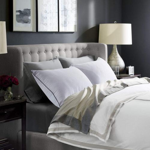 JOLLYVOGUE Standard Pillows Set of 2, Cooling and Supportive Pillows Full Size Set of 2 for Side and Back Sleepers, Down Alternative Hotel Collection Sleeping Pillow