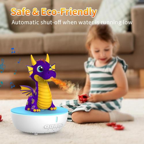 Dragon Ultrasonic Essential Oil Diffuser Humidifier with Remote Control