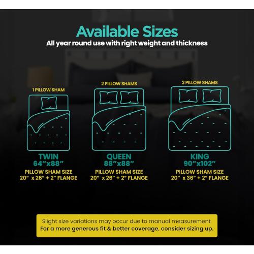 Utopia Bedding Queen Comforter Set Grey, Comforters Queen Size 3 Pieces Bedding Comforters Sets, Down Alternative Soft Bed Set, 1 Comforter (88 x 88 inches) 2 Pillow Shams (20 x 26 inches)