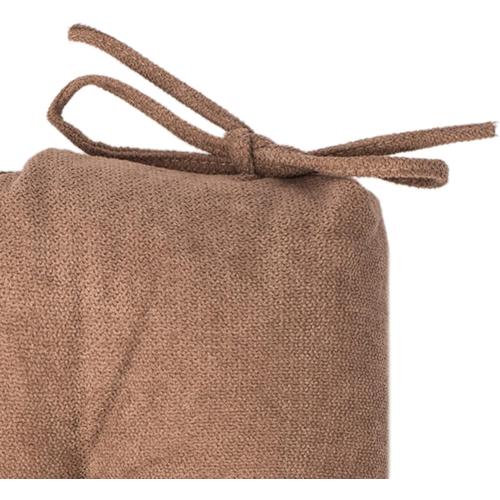 6 Pack Brown Seat Cushion, Chair Cushion, Comfort Chair Pads, Chair Mat for Indoor, Outdoor Dining Chair, Office Chair, Desk Chair