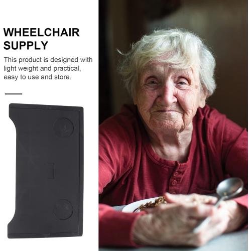 Detachable Wheelchair Tray Table with Cup Holder Portable Accessory for Adults Ideal for Eating Reading and Everyday Use Compatible with Most Wheelchairs