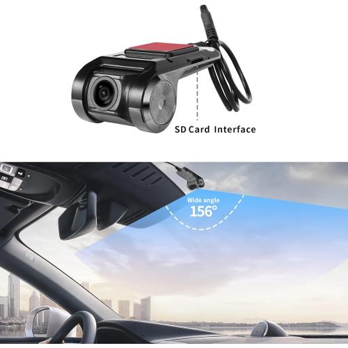 ATOTO AC-44P2 1080P USB DVR On-Dash Camera - Recording Video On Camera End -Compatible with ATOTO A5/ A6/ S8 / P9/ X10 Series. Not Compatible with F7 & P5 & P8 Series