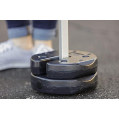 US Weight 30 Pound Canopy Weight Set of 4 with No-Pinch Design - Easy Installation and Removal to Secure Tents, Canopies, and Umbrellas at Outdoor Events