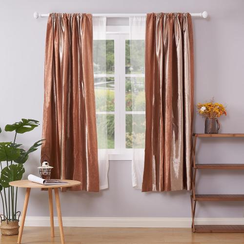 WHITE Double Curtain Rods,WL.Rocaille 1 Inch Curtain Rods 72 to 144 Inches,Window Telescoping Dual Curtain Rod Set with End Cap,Adjustable Decorative White Curtain Rods for Bedroom,living Room