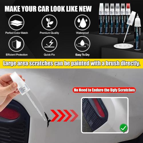 Car Touch Up Paint(Blue Crush Metallic(8W7(Include 2RC))) for Toyota, Car Paint Scratch Repair Kit, Quick & Easy Solution to Repair, 2 in 1 Scratch Remover Pen with Color-Matched