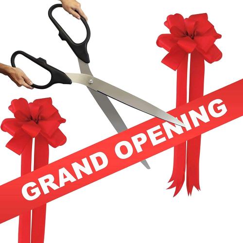 VATIN Double Face Red Satin Ribbon 4 Continuous 5 Yards,Red Polyester Fabric Ribbon use for Bows Bouquet, Gift Wrapping, Floral Arrangement Wedding Decoration