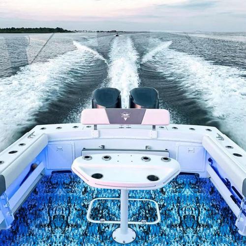 FOCEAN Boat Flooring EVA Foam Boat Decking Camo Marine Flooring Self-Adhesive Marine Mat for Motorboat RV Yacht Kayak 94.5 x 47.2/23.6/15.7