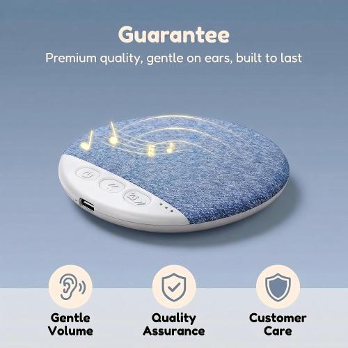 Dream Pillow Speaker, Ultra-Thin Bluetooth Speaker for Side Sleeper, Wireless Under Pillow Speaker for Sleeping