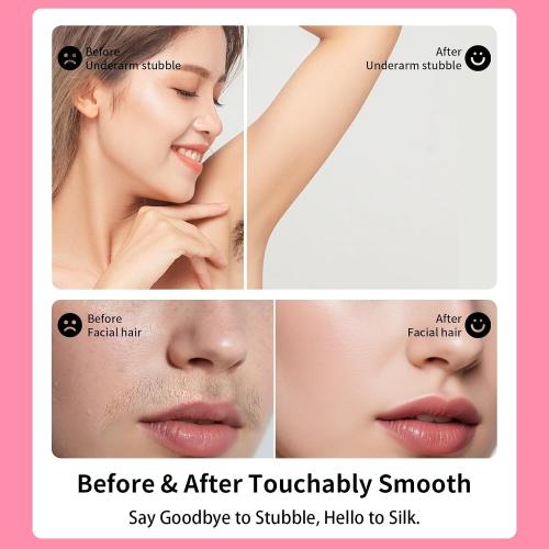 Wax Strips for Hair Removal, Waxing Kit for Women, Wax Strips Pink | Facial Hair Removal, Sensitive Skin Hair Removal Friendly, Multi-Use on Face, Bikini Area, Long-Lasting Smoothness