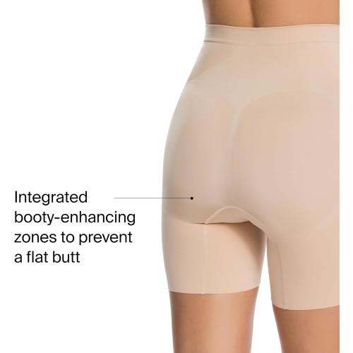 Size Medium SPANXsculpt OnCore Mid-Thigh Short - Powerful Sculpting Body Shaper - Level 4 Compression - Comfortable Shapewear for Women
