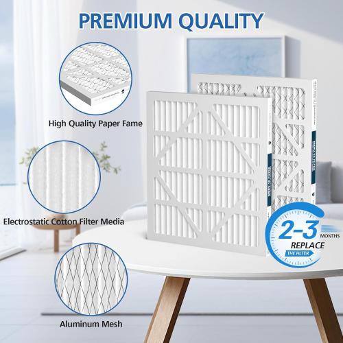 10 Pack MERV-10 Filter Replacement, Compatible with AlorAir CleanShield HEPA 550 and Abestorm HEPA 550 Air Scrubber Only – Not for Other 550 Models, Filter Size 14.8L x 13.7W x 0.8H
