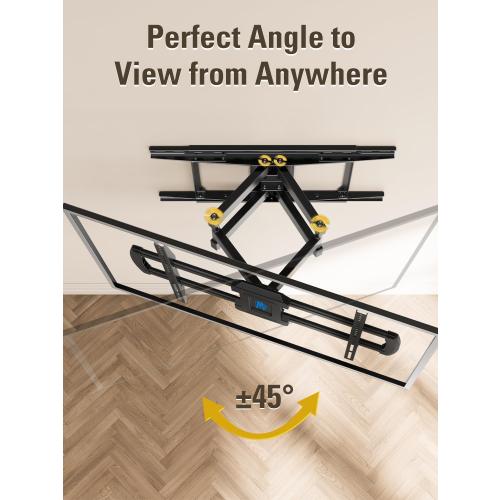 Mounting Dream TV Wall Mount for Most 42-84 Inch TVs, Full Motion TV Mount
