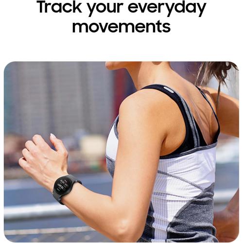 Samsung Galaxy Watch FE 40mm Bluetooth AI Smartwatch w/Fitness Tracking, BIA Sensor, Personalized HR Zones, Heart Rate Tracker, Sleep Monitor, 2024, Pink Gold [US Version, 1Yr Manufacturer Warranty]