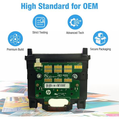 962 Print Head Replacement for HP OfficeJet Pro 9010e 9012e 9014e 9015e 9018e 9019e 9020e 9022e 9025e 9028e Printer 962 XL Large Pages printhead (with Chip) (962)