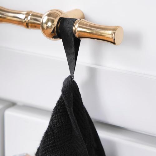 All-Clad Solid Kitchen Towel: Highly Absorbent, Super Soft Long Lasting - 100% Cotton, 17x30 Tea Towel for Cleaning & Drying Dishes, Pans, Glassware, or Countertops, (3-Pack), Black