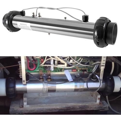 58117 Spa Hot Tub Heater 2in x 2in W/Stud M-7 Heater Assembly fits for Balboa VS, EL, TS, GS, BP Control Systems, 4.0 KW 220V 26-58104-K with Sensor