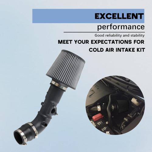 Cold Air Intake Kit w/Heat Shield Compatible With 2009-17 Toyota Corolla/ 2016-17 Scion iM 1.8L