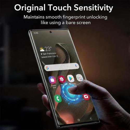 2 Pack for Motorola Edge 2025 Screen Protector Soft Ceramic Film