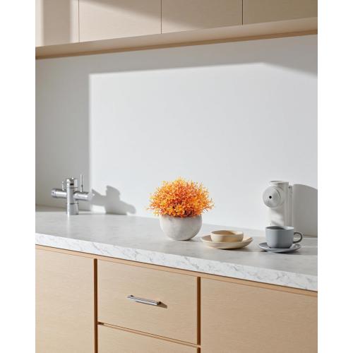 Velener Artificial Boxwood Fake Plant, Mini Sage Green Potted Boxwood Topiary Artificial Plants for Home Decor Indoor, Farmhouse House Plant Office Small Desk Shelf Apartment Coffee Bar(Orange)