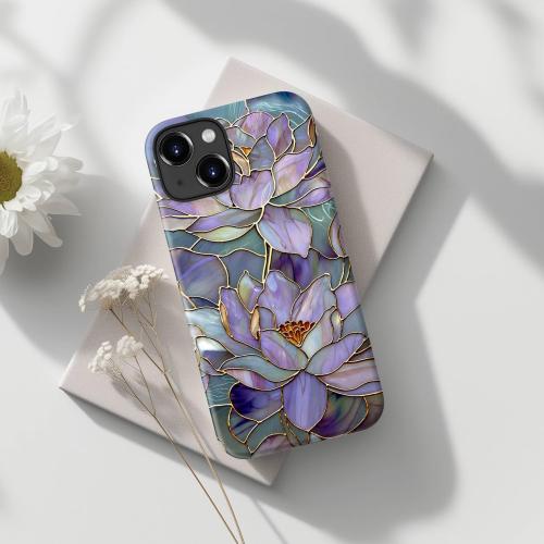 DorisMax for iPhone 15 Case - Wireless Charging - Cute Wildflower | Dual-Layer Hard Shell   Silicone Cover - Shockproof Protective Phone Case with Stylish Designs for Women Girls