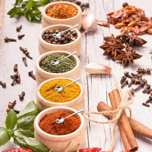 3 Spoons ONLY.   Tiny Stainless Steel Spoons for Spices Jars, Mini Size 2.87, Cute Small Stainless Steel Condiment Spoons for Spices, Salt, Sugar, Pepper, Honey (4 PCS, 2.87, Silver)