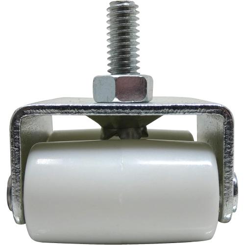 Shepherd Hardware 9441 7/8-Inch Threaded Stem Appliance Caster, Dual Wheels, 4-Pack
