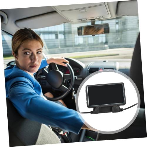 Vehicle Black Box 1pc Car Driving Compact Automobile Recorder Motion Dual Lens Design for Front and Interior Easy to Use for Vehicle Safety