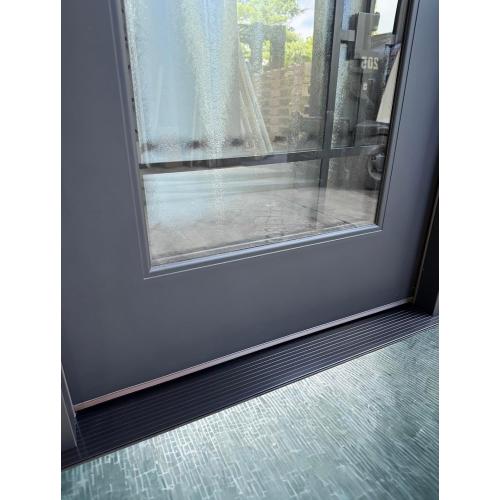 Adjustable Aluminum Door Threshold Composite Sill Inswing 36 Waterproof Heavy Duty Commercial and Residential Many Sizes Available Black (5 3/4 Width 2x4 Wall 36 Length Black)