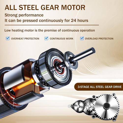 Oil Press Machine, 820W Home Commercial Automatic Oil Press Extractor, Steel Stainless Electric Cold & Hot Press Oil Expeller for Peanut Sesame Soybean Sunflower Seeds Walnuts