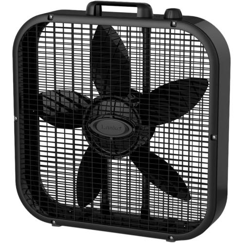 Lasko B20401 Decor Box Fan, 20, Black