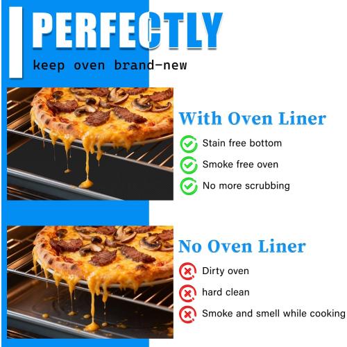 316067902 Oven Rack Replacement for Frigidaire Stove Oven Racks,22.6x 16 | 316067902 Rack-Flat For Kenmore Gas Stove Range Oven Parts 304 Stainless Steel Oven Baking Wire Rack With 2ps Oven Liners