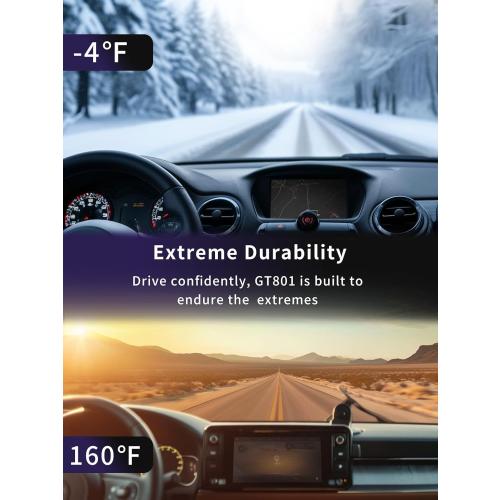 Dash Cam Front and Rear, 4k 1080P Dual Dash Camera for Cars