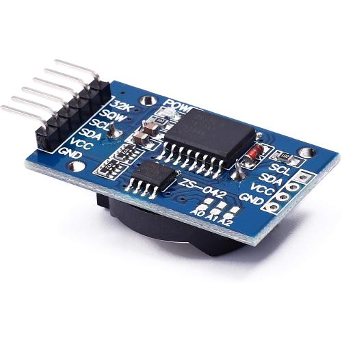 Teyleten Robot DS3231SN DS3231 Real Time Clock Module RTC Clock AT24C32 3.3V-5.5V Without Battery for Arduino Raspberry(5PCS)