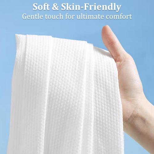 Disposable Bath Towels, 10 Pack Individually Wrapped, 55'' × 27.5'' Portable Travel Towels, Ultra-Soft & Quick-Dry Body Towels for Hotel, Gym, Beach, Camping, Swimming
