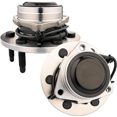 Set of 2 JLEO 2WD 515054(Pair) Front Wheel Hub and Bearing Assembly Fits for Chevy Tahoe Silverado 1500 Suburban Avalanche Express, for GMC Yukon XL 1500 Sierra Savana, for Cadillac Escalade 2002-2006