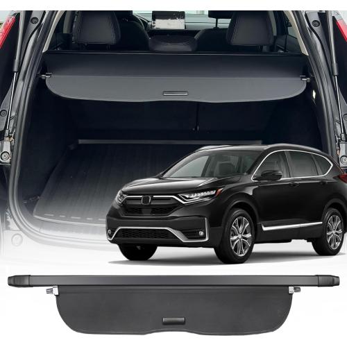 Cargo Cover for 2017-2022 Honda CRV Accessories, for Honda CRV Accessories Retractable Trunk Cover Security Shield Shade Privacy Screen for CR-V Anti-Peeping(Canvas)