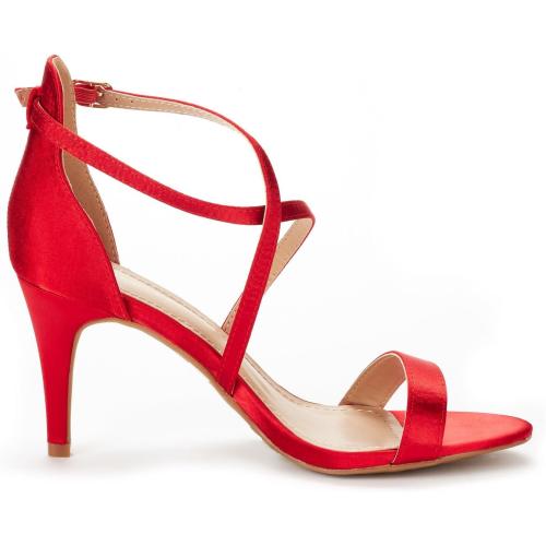 Size/7.5 DREAM PAIRS Women's Dolce Fashion Stilettos Open Toe Pump Heel Sandals