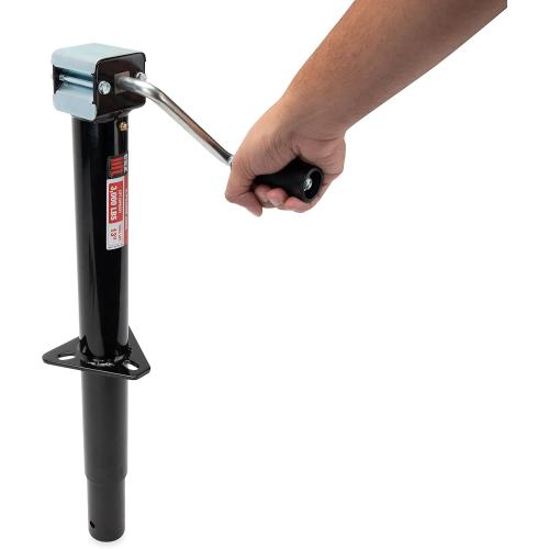 Camco Eaz-Lift Manual Side Wind Jack | Features 9 to 24-inches of Height Adjustment and an Ergonomic Handle | 3,000 lbs. Lift Capacity (50005)