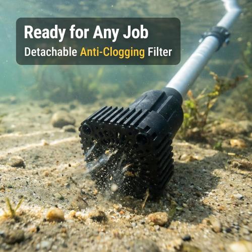 Brushless Stick Water Transfer Pump Compatible with Dewalt 20V Battery(Tool Only), 720GPH Cordless Water Pump Submersible Sump Pump Utility Pump for Pool Garden Pond