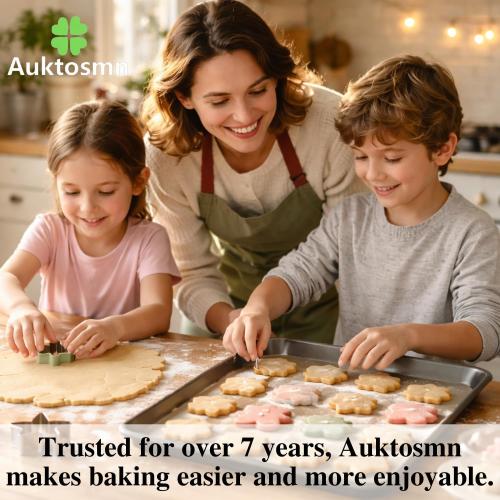 Mini Autumn Cookie Cutter Set-7 Piece-2.0 Inch-Diswasher Safe-Autumn Leaf, Apple, Pumkin, Acorn, Maple, Turkey-Mini Baking Pie Crust Cutter for Thanksgiving