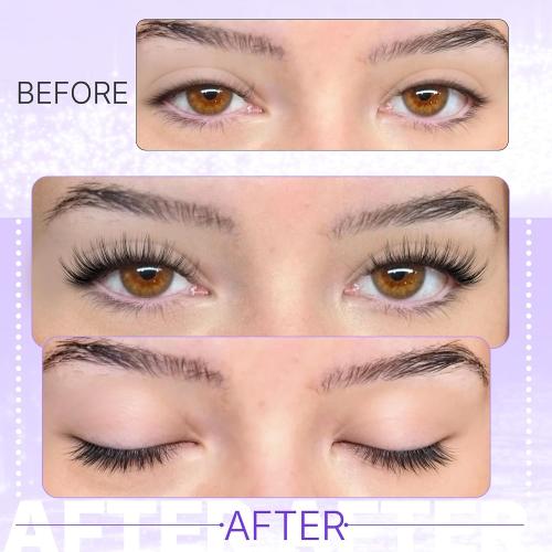 Magnetic Eyelashes Natural Look Magnetic Eyelashes with Applicator No Glue Magnetic Lashes with Applicator Wispy False Lashes with Magnets Reusable Lashes by Lanflower