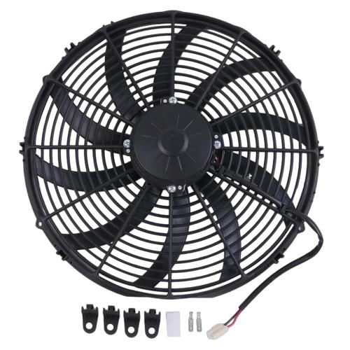 Black 16.30x15.75 New Electric Puller Fan 30100400 Compatible with Spal VA18-AP10/C-41A 16 12V