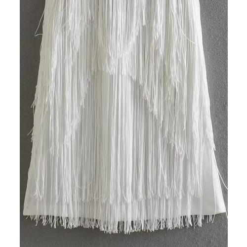 ECDAHICC Women’s Dresses Flapper Dresses 20s Gatsby with All-Over Fringe Mini Dresses