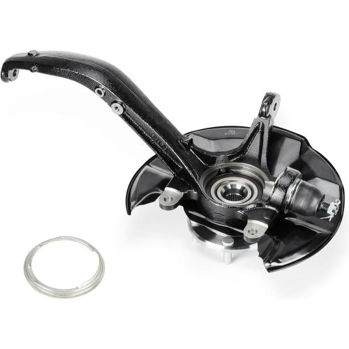 Front Right Steering Knuckle & Wheel Bearing Hub Assembly for Acura TSX 2009-2014, Honda Accord 2008-2012, 698-446 698446 LK052, Passenger Side