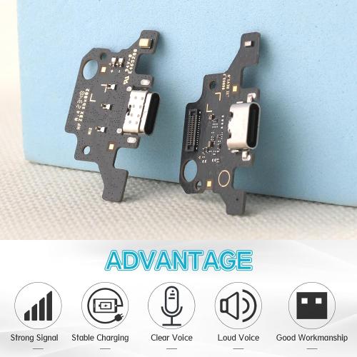 Dock Connector for Samsung Galaxy Tab A9 Plus Charging Port Flex Cable Replacement for SamsungTab A9  Plus 11“ X210 USB Charger Dock Board Connector with Tools(Black)
