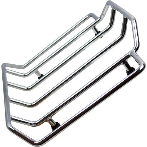 Top Box Luggage Rack Motorcycle Trunk Rail Rack Compatible for Harley Street Glide Electra Glide Road Glide King Ultra Limited 1984-2024 (Chrome)