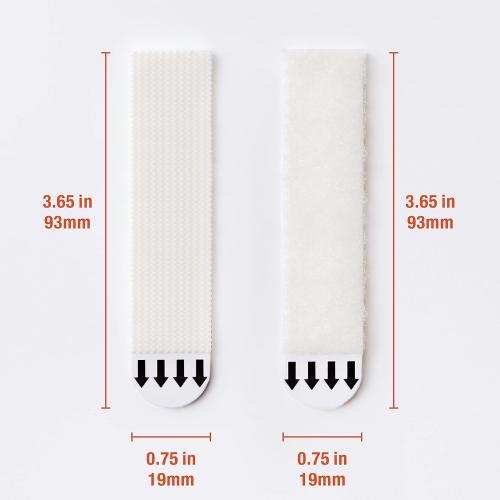 28-Pairs(56 Strips) Large Picture Hanging Strips Heavy Duty, Removable Hook and Loop Tape, Picture Hanger Damage Free, Adhesive Strips for Frame Hanging and Christmas Decorations